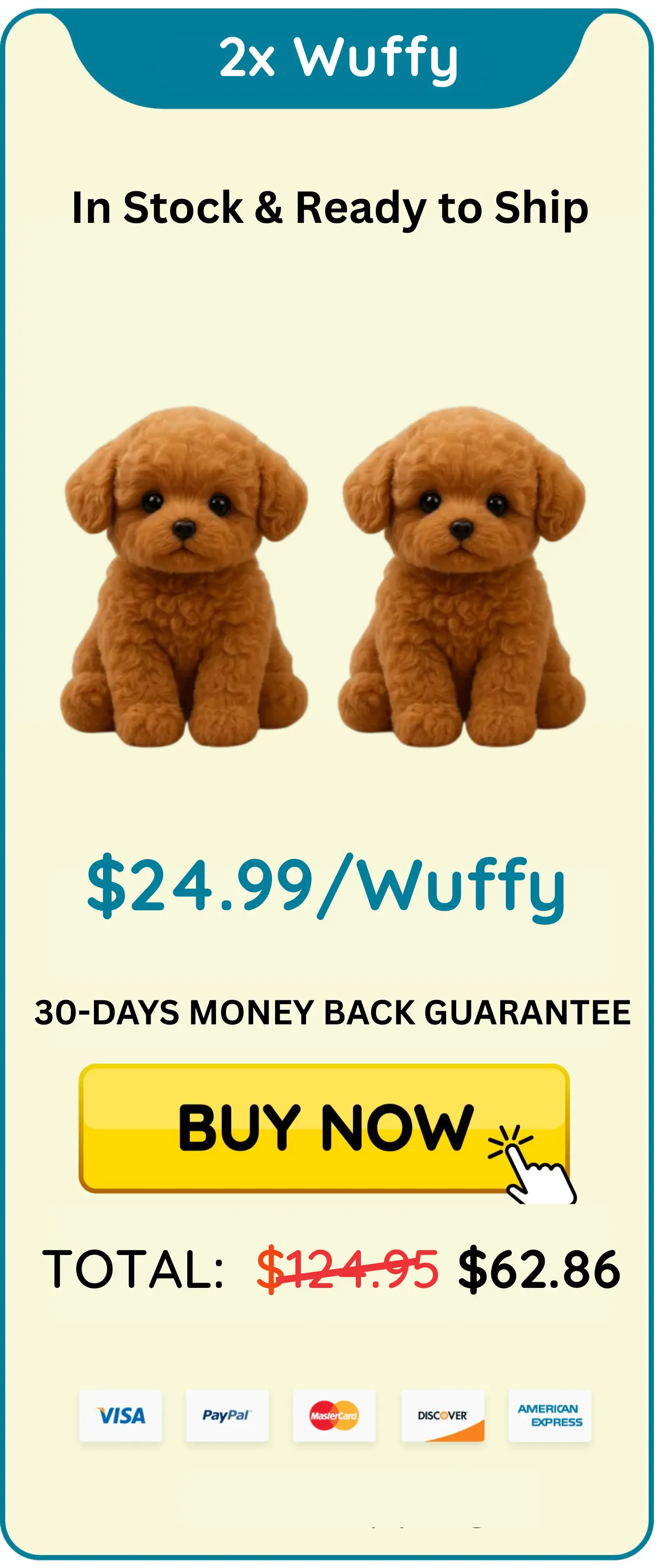 package of Wuffy 2